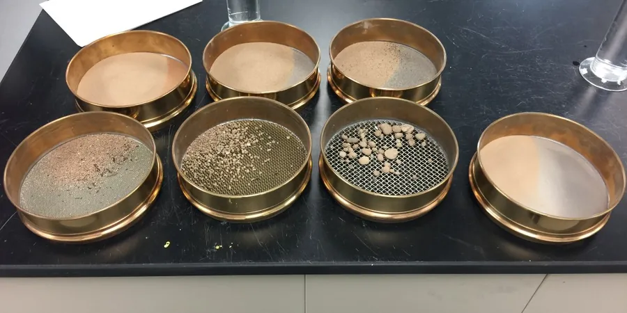 Grain Size Analysis (Sieve + Hydrometer) in Eugene Oregon